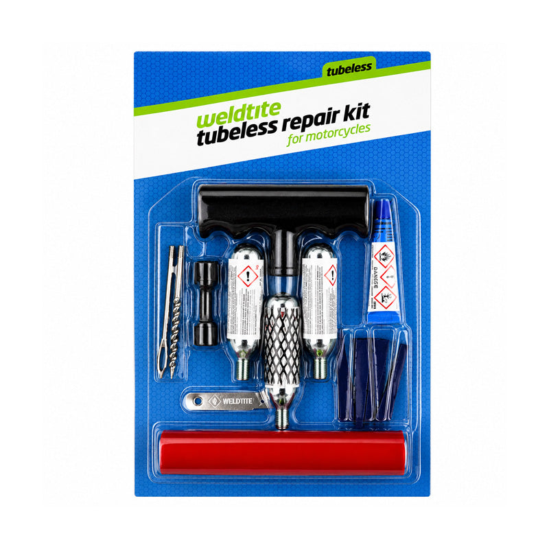 Weldtite Motorcycle Tubeless Tyre Repair Kit
