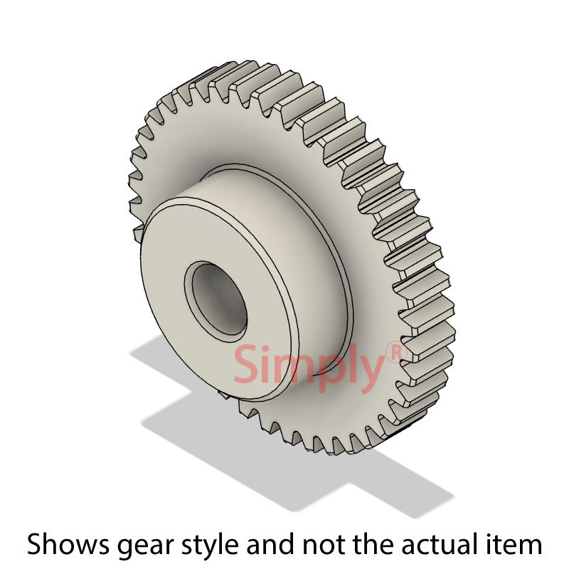 WPS07/72B-8 Metric Moulded Hostaform Spur Gear 72 Tooth 0.7 Mod Bored 8mm (H9)