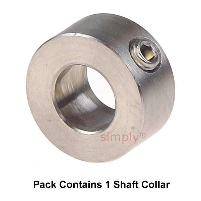 CABU05ST Stainless Steel Shaft Collar 5x10x6mm with Set Screw