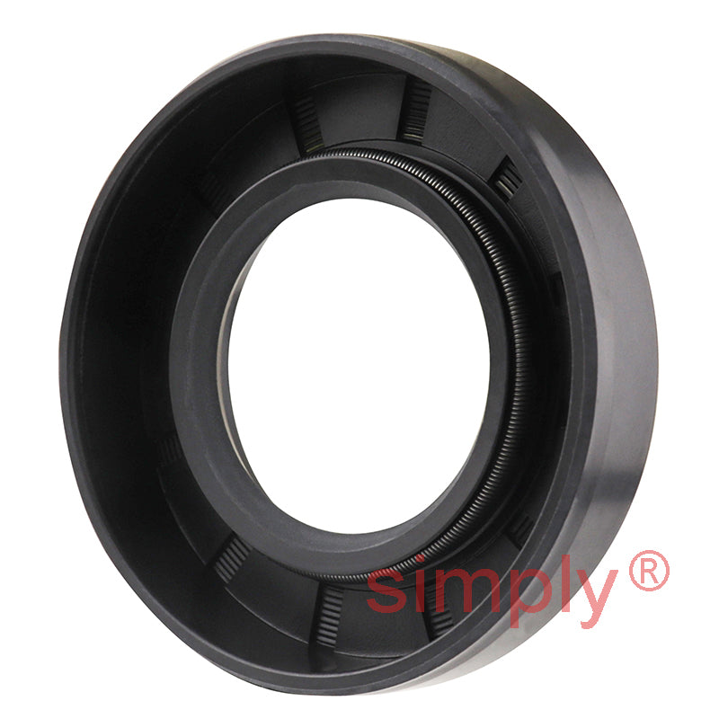 25x47x10mm Nitrile Rubber Single Lip Rotary Shaft Oil Seal with Garter Spring SC / R21