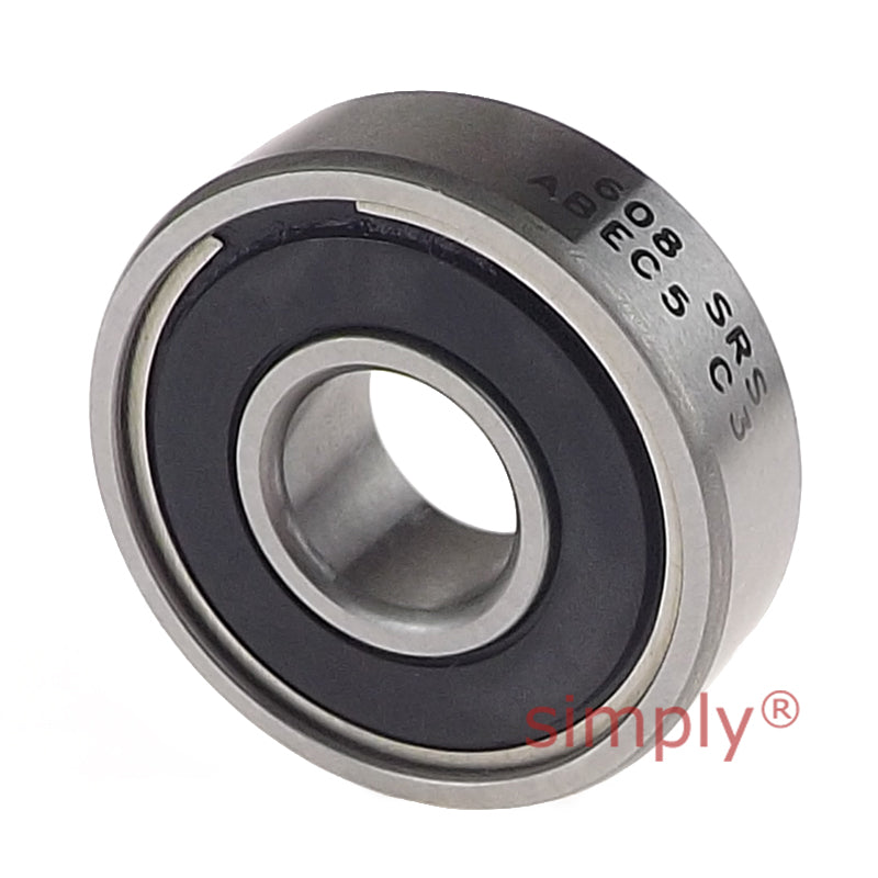 ENDURO 608LLU/LLB-ABEC5 Rubber Sealed Deep Groove Ball Bearing 8x22x7mm