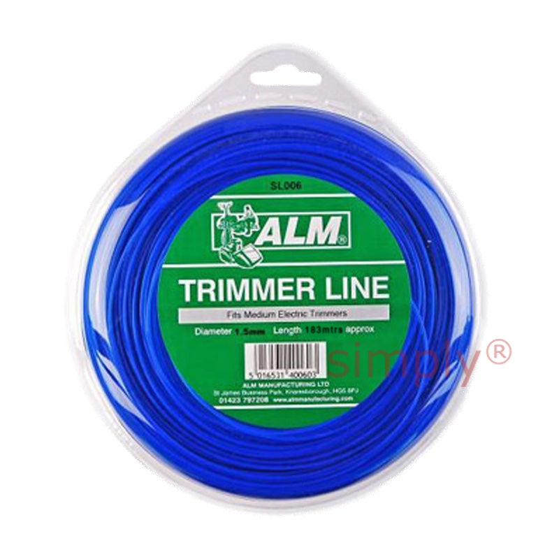 Universal Parts SL006 Round Strimmer Cord/Line 1.5mm - 183m