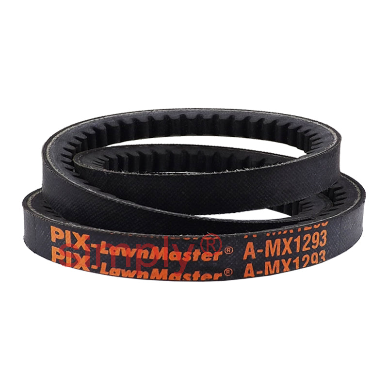 A-MX1293 Lawn and Garden Machinery V-Belt Fits Mountfield