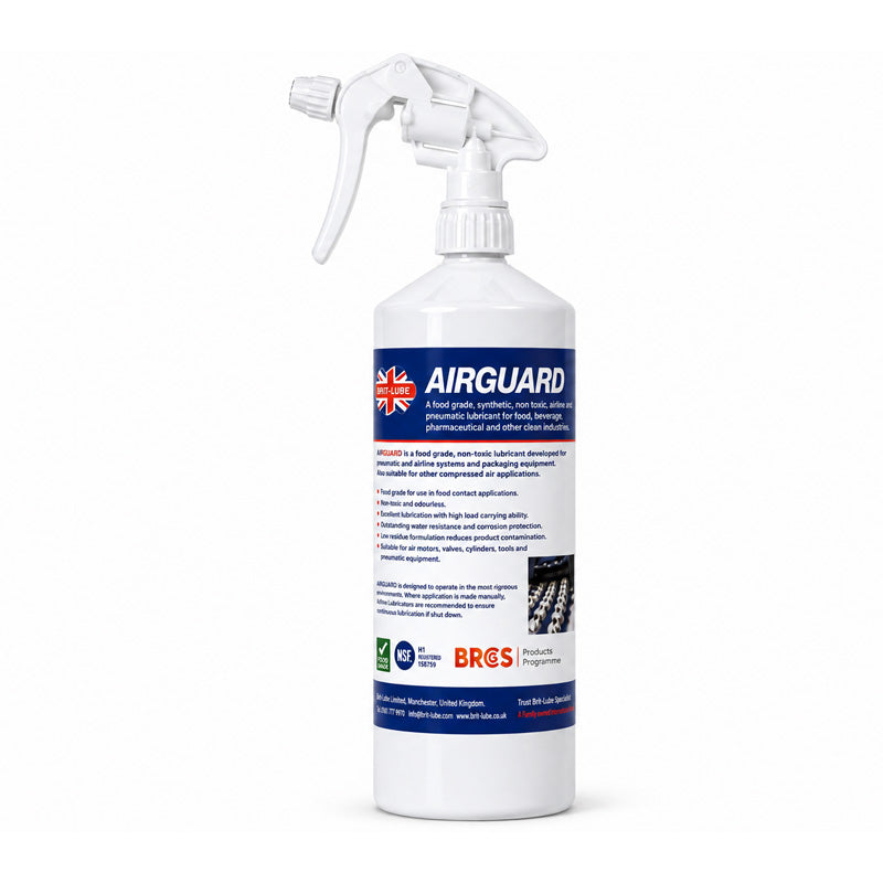Brit-Lube Airguard Food Grade Pneumatic and Hydraulic Lubricant 205 Litre - Allow 2-3 Days