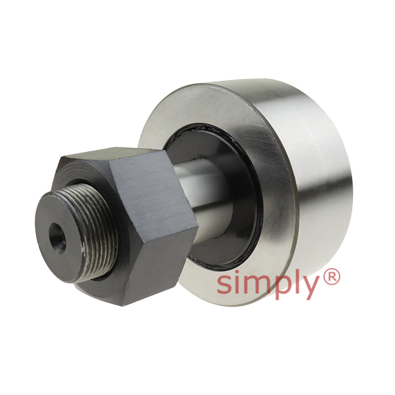 IKO CF10BUUR Hex Head Lip Sealed Crowned Cam Follower 22x12x10mm M10x1.25 Thread