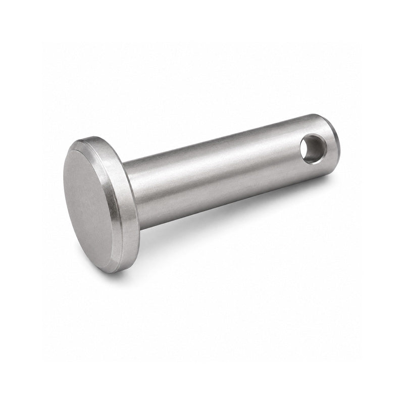 Metric Mild Steel Clevis Pin with Zinc Plated Finish 8x25mm