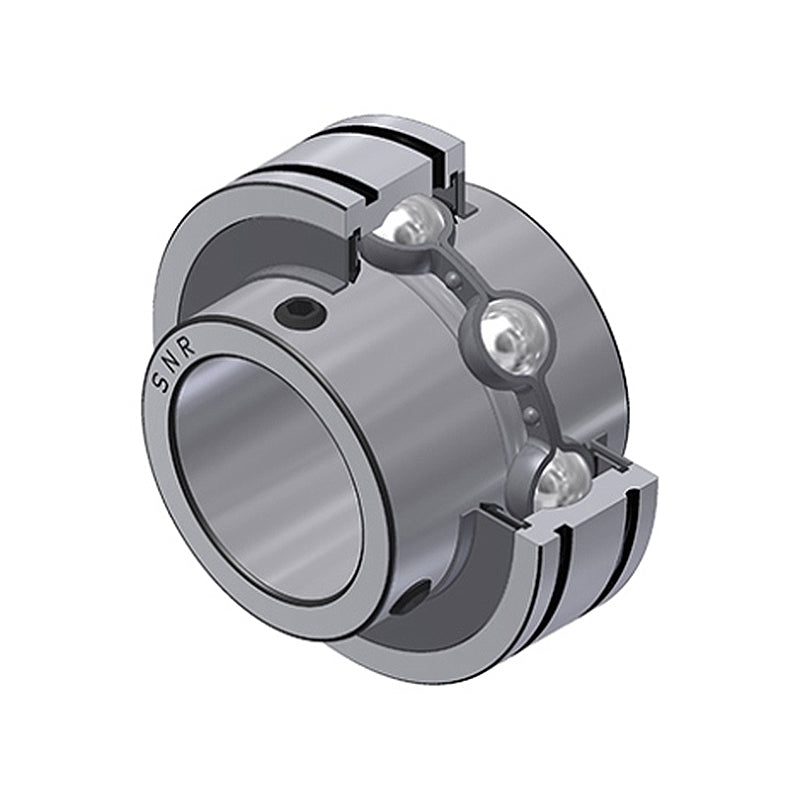 SNR CUC210-31 Imperial Full Width Grooved Parallel Outer Bearing Insert 1-15/16 inch Bore 90mm Outside Diameter with Grub Screws - Allow 2-3 Days