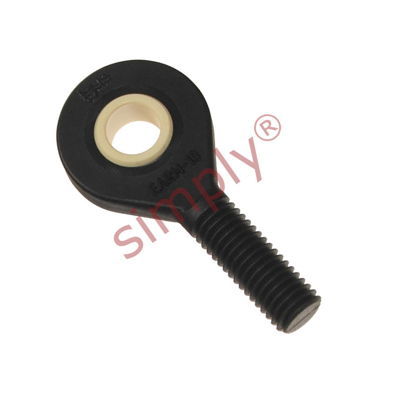 igubal EARM12F Right Hand Male Plastic Rod End 12mm Bore M12x1.25 Thread