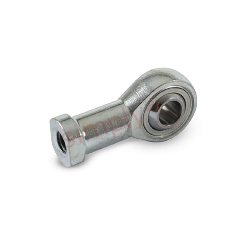 Branded FSL-M10 Left Hand Metric Steel / PTFE Lined Maintenance Free Plain Female Rod End M10x1.5 Thread - Allow 7-10 Days