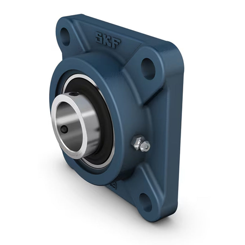 SKF FY7/8TF Square Cast Housing with Grub Screw 7/8 inch Insert