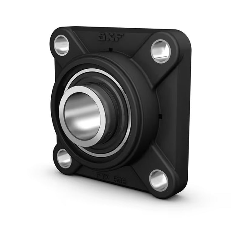 SKF FYK25TF Composite Flanged Unit with a Square Housing with Grub Screw 25mm Insert
