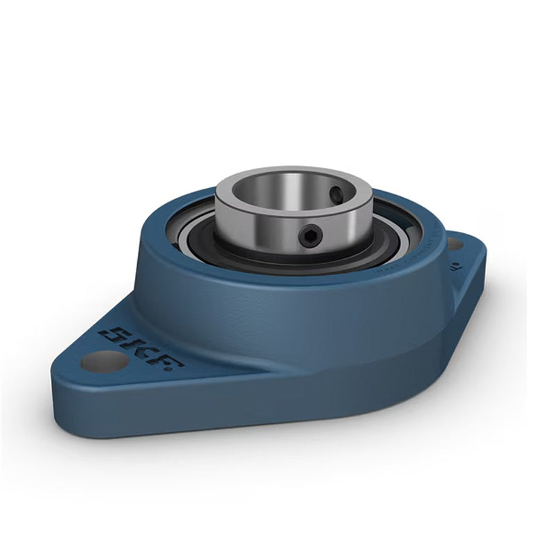 SKF FYTJ1-3/4TF Square Cast Housing with Grub Screw 1-3/4 inch Insert