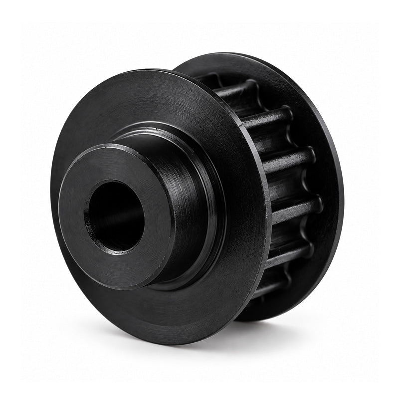 P24-8M-20F - 8mm Pitch 24 Tooth Flanged HTD Type Steel Pilot Bore Timing Pulley for 20mm Wide Belts