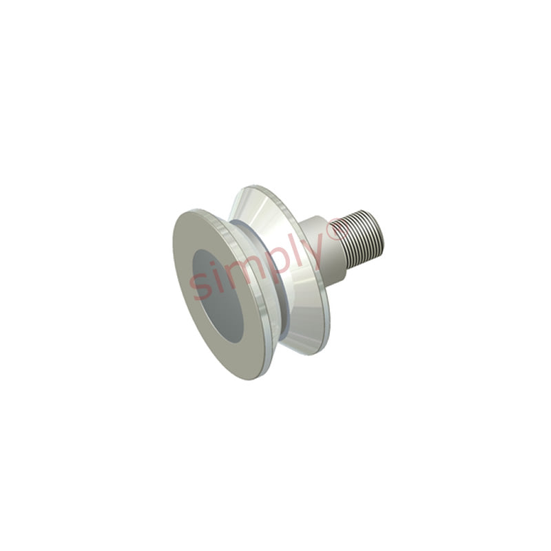 Carter VHRE1-1/2 Hex Head Eccentric V-Groove Hi-Roller Bearing 1-1/2 inch Outside Diameter Allow 7-10 Days
