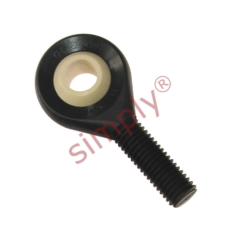 igubal KARM08CLJ Right Hand Male Plastic Rod End 8mm Bore M8 Thread
