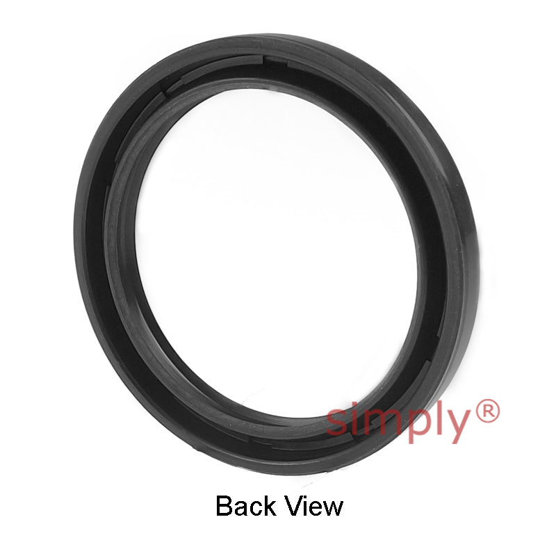 26x32x4mm Nitrile Rubber Douple Lip Rotary Shaft Oil Seal Springless Design KC Style