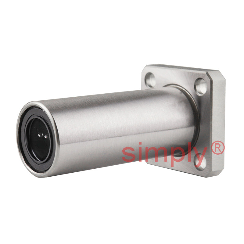 LMK12LUU Long Series Metric Square Flanged Linear Ball Bushing 12x21x57mm