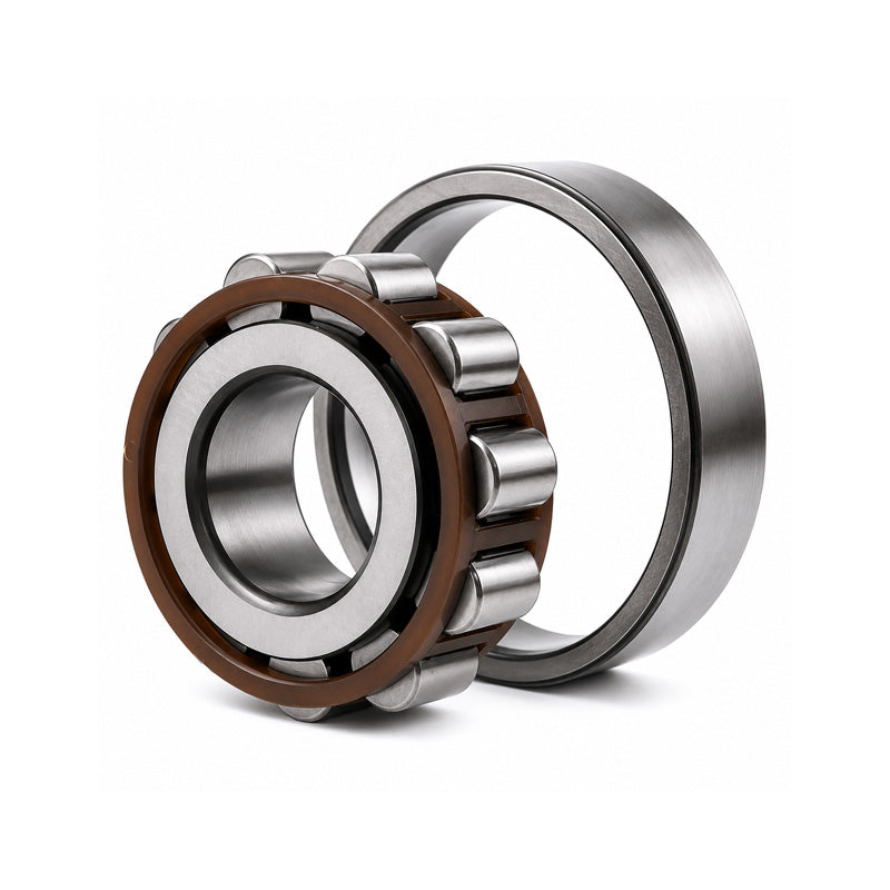 SKF N304ECP Single Row Cylindrical Roller Bearing with Polyamide Cage 20x52x15mm