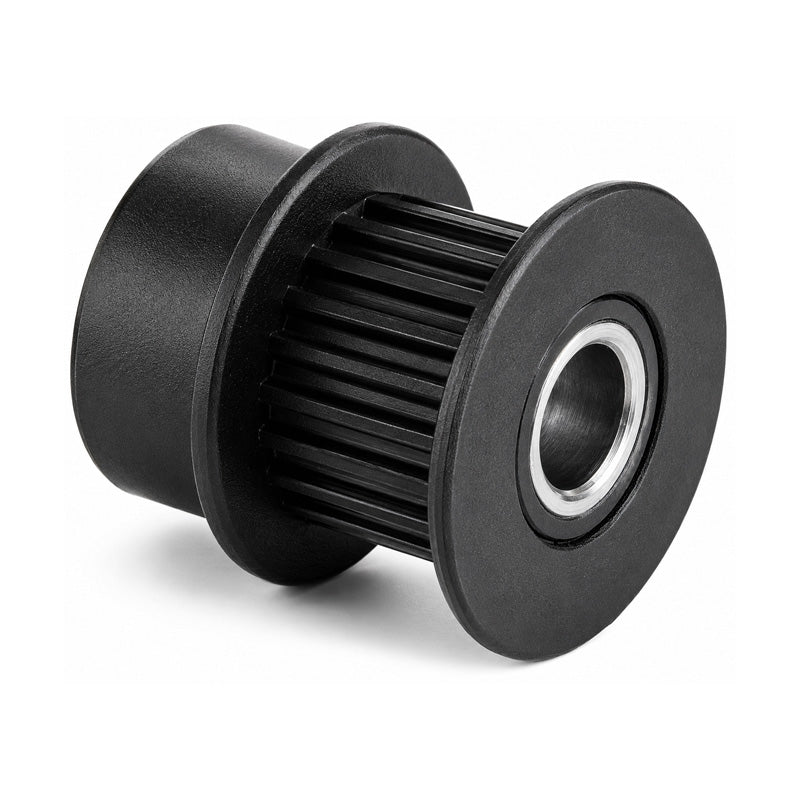 PP72-MXL-025MI - 0.08 inch Pitch 72 Tooth Pilot Bore Polycarbonate (Glass Filled) Timing Pulley with Brass Insert