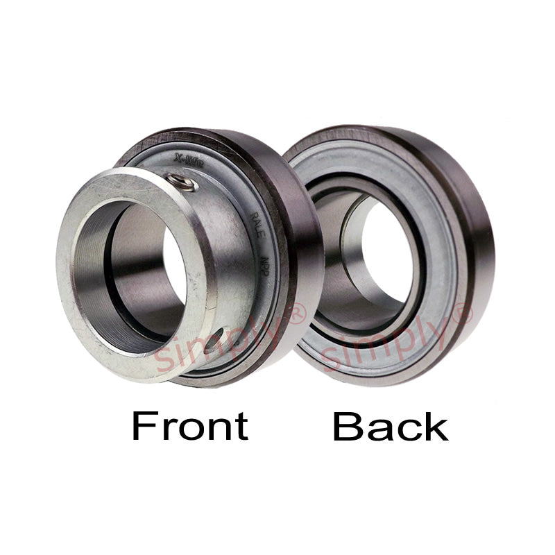 INA RA108NPP Imperial Parallel Outer Bearing Insert with P Seals Eccentric Collar 38.1x80x43.8mm