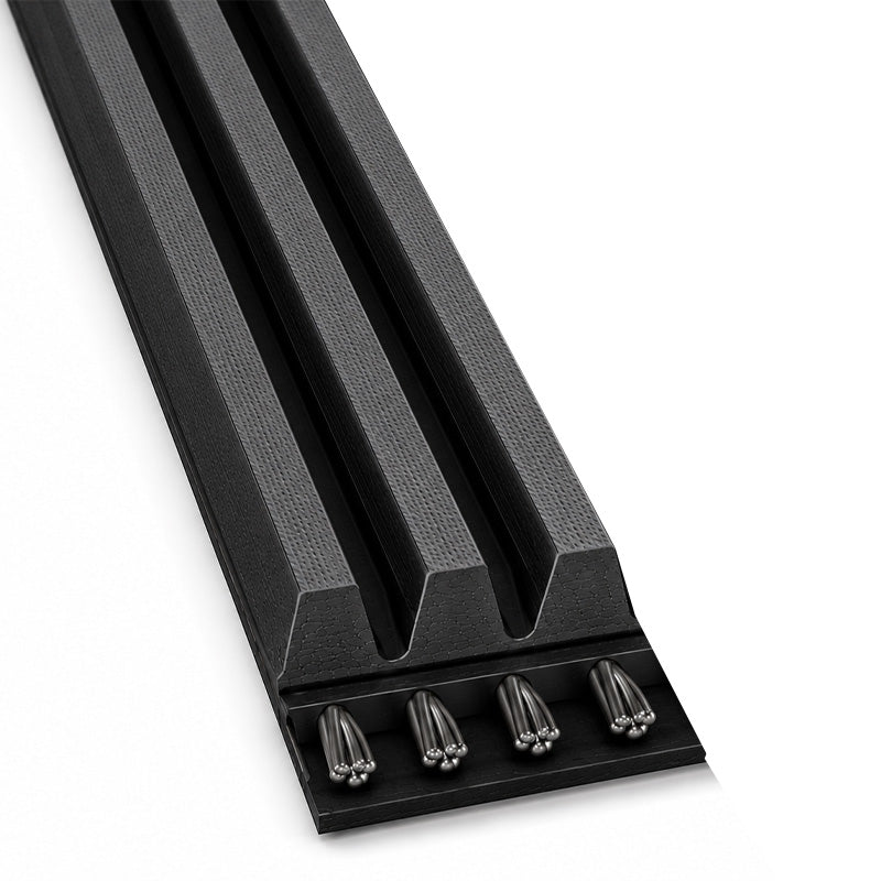 Major Brand 625PK/246K Poly V Multiple Ribbed Belt 625mm/24.6 inch Length with 3 Ribs