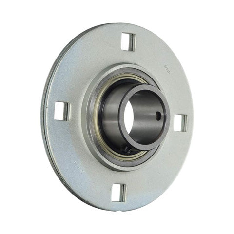RHP SLFE1-3/8 3 Bolt Pressed Steel Bearing Housing and 1-3/8 inch Bore Insert