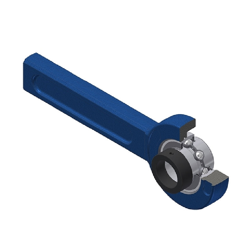 SNR EXSP205 Metric Cast Iron Tensioner Unit with 25mm Bore Eccentric Collar Insert - Allow 2-3 Days