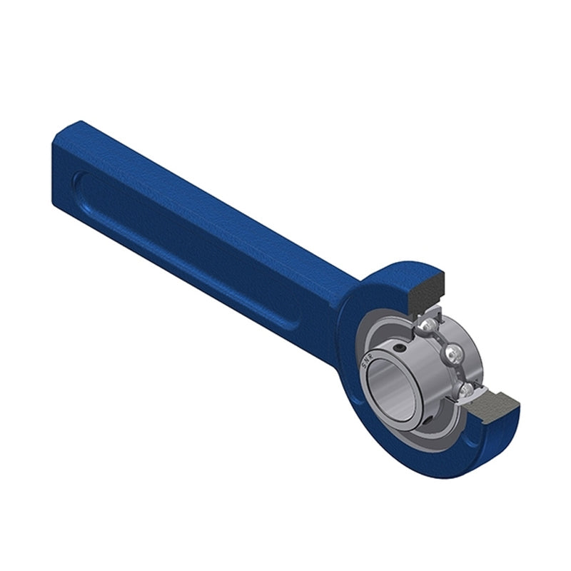 SNR UCSP206N Metric Cast Iron Tensioner Unit with 30mm Bore Insert - Allow 2-3 Days