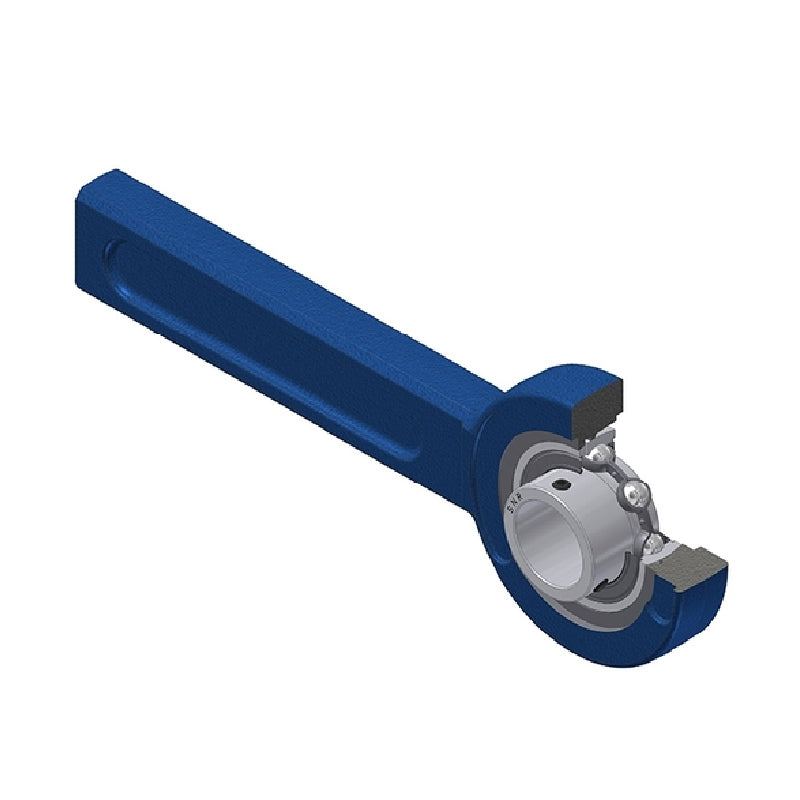 SNR USSP209N Metric Cast Iron Tensioner Unit with 45mm Bore Insert - Allow 2-3 Days