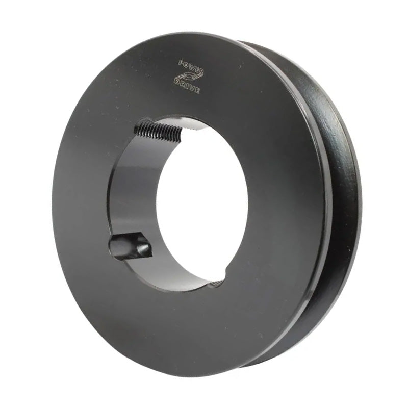 PowerDrive 118X1SPB 118mm Pitch Diameter SPB Section Tapered Locking Bush Type Pulley with 1 Groove (Bush not Incl.) - Allow 2-3 Days