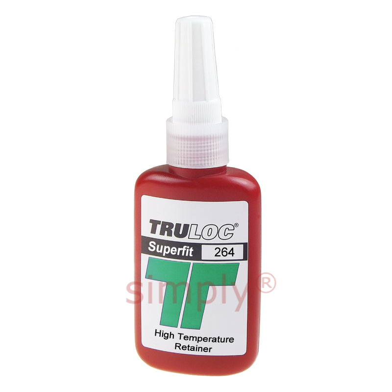 Truloc Superfit 264 High Strength / High Temperature Cylindrical Parts Retaining 50ml