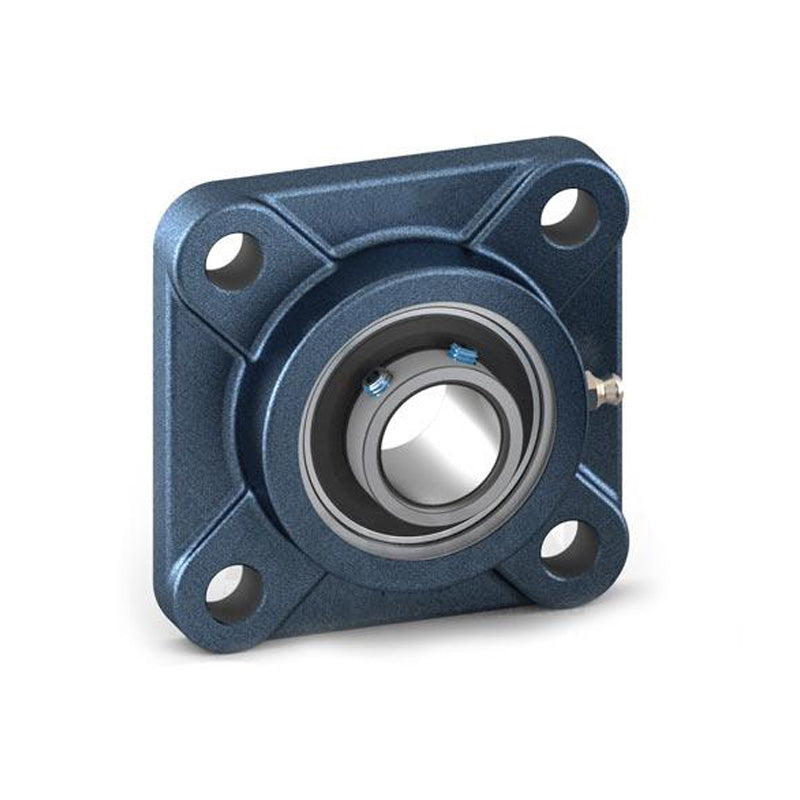 UKF306/HS2306 Imperial Four Bolt Square Cast Iron Housing Insert and Adaptor Sleeve Fits 7/8 inch Shaft