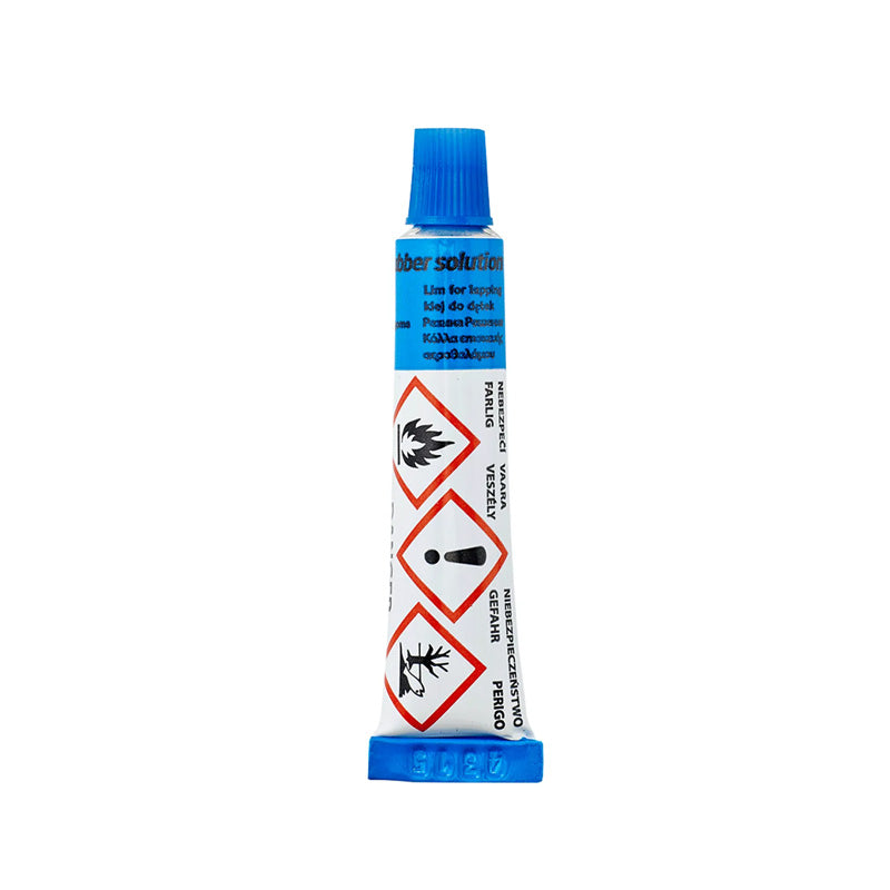 Fast Drying Vulcanising Rubber Solution 15g Tube for All Patches Except PVC