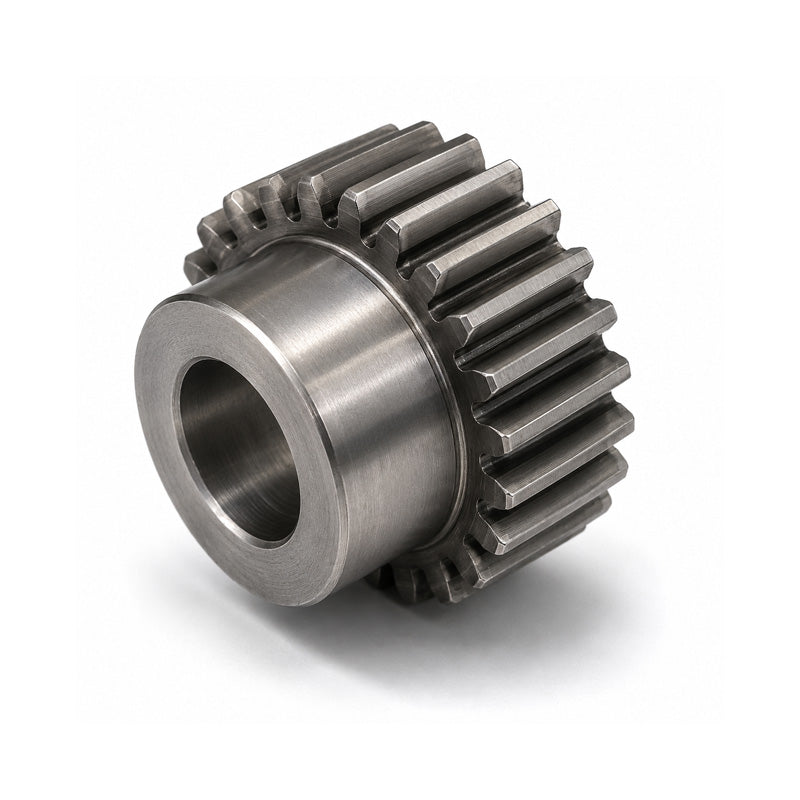 SS05/20B-3 Metric EN8 Spur Gear 20 Tooth 0.5 Mod Pilot Bored 3mm (H8)
