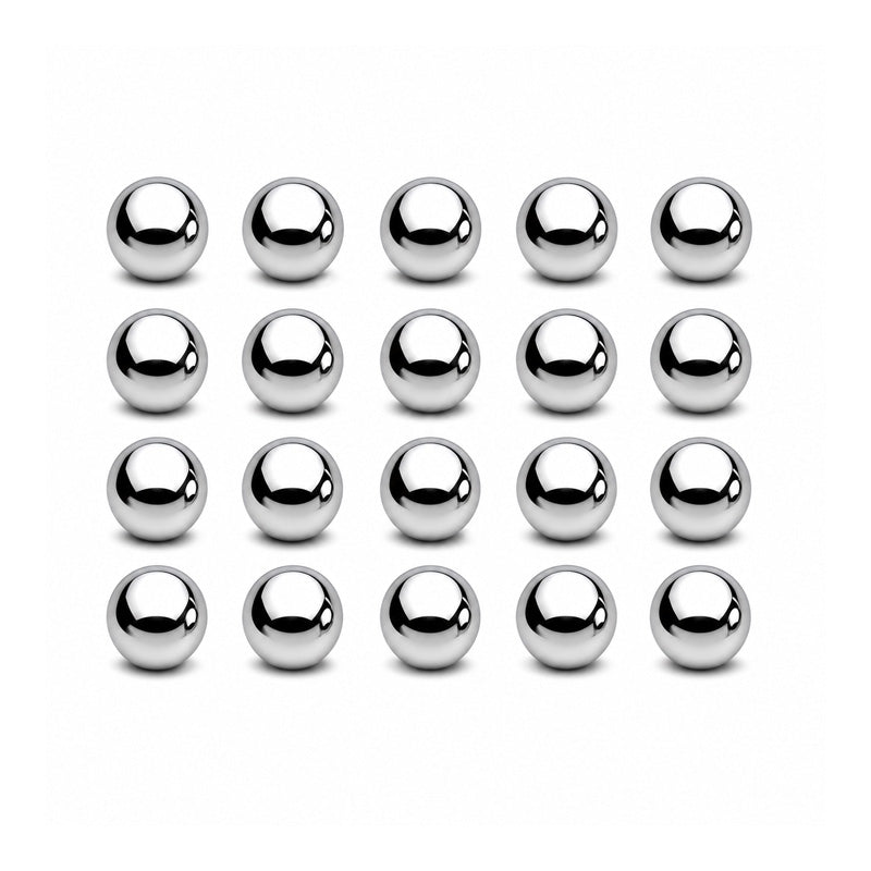 Pack of 24 Weldtite 7/32 inch Case Hardened Bicycle Ball Bearings