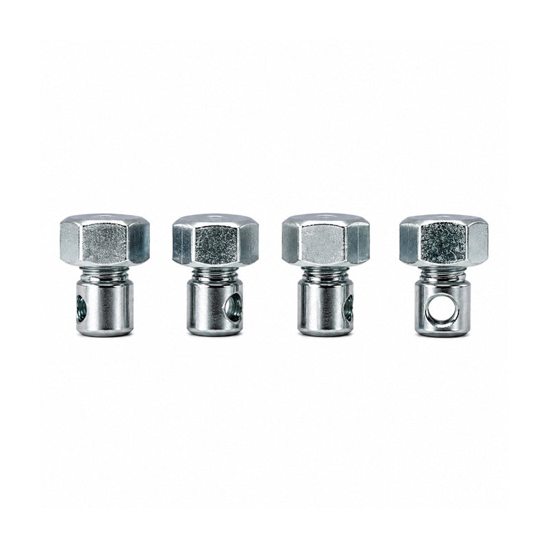 Pack of 4 Mudguard Mounting Nuts and Bolts