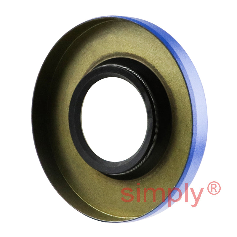 0.87x2x0.25 inch Nitrile Rubber Single Lip Rotary Shaft Oil Seal with Garter Spring R4 / SC