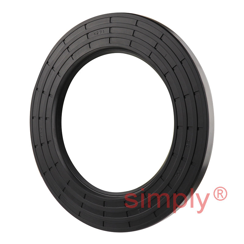 105x160x12mm Nitrile Rubber Single Lip Rotary Shaft Oil Seal R21 / SC Style