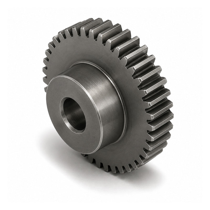 SS10DP/25B-0.75 Imperial EN8 Steel Spur Gear 25 Tooth 10 DP Bored 0.75 inch (H8)