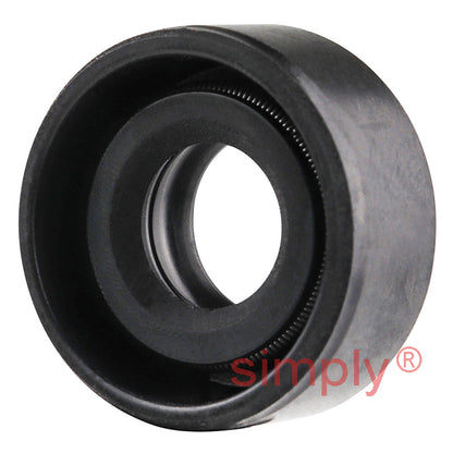 10x20x9.5TC4 Metric Fork and Damper Nitrile Rubber Oil Seal with Extra Internal Sealing Profile and Raised Outer Sealing Band on Outside Diameter