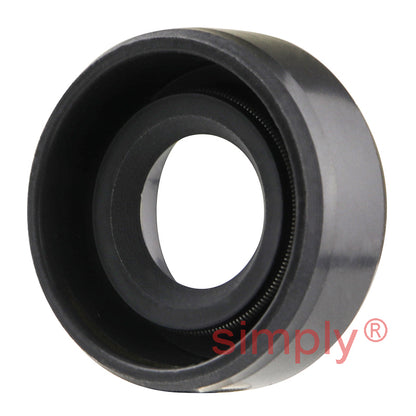 11.6x24x10mm Nitrile Rubber Single Lip Rotary Shaft Oil Seal with Garter Spring SC / R21