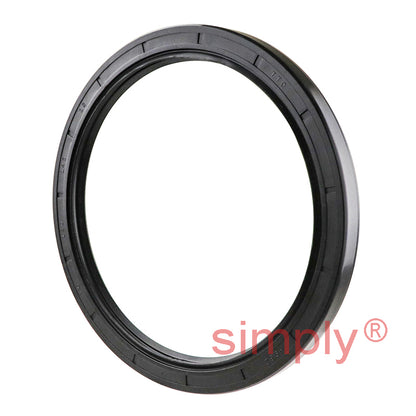 120x145x12mm Nitrile Rubber Double Lip Rotary Shaft Oil Seal with Garter Spring TC / R23