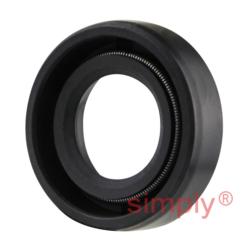 12x22x6mm Nitrile Rubber Single Lip Rotary Shaft Oil Seal with Garter Spring SC / R21