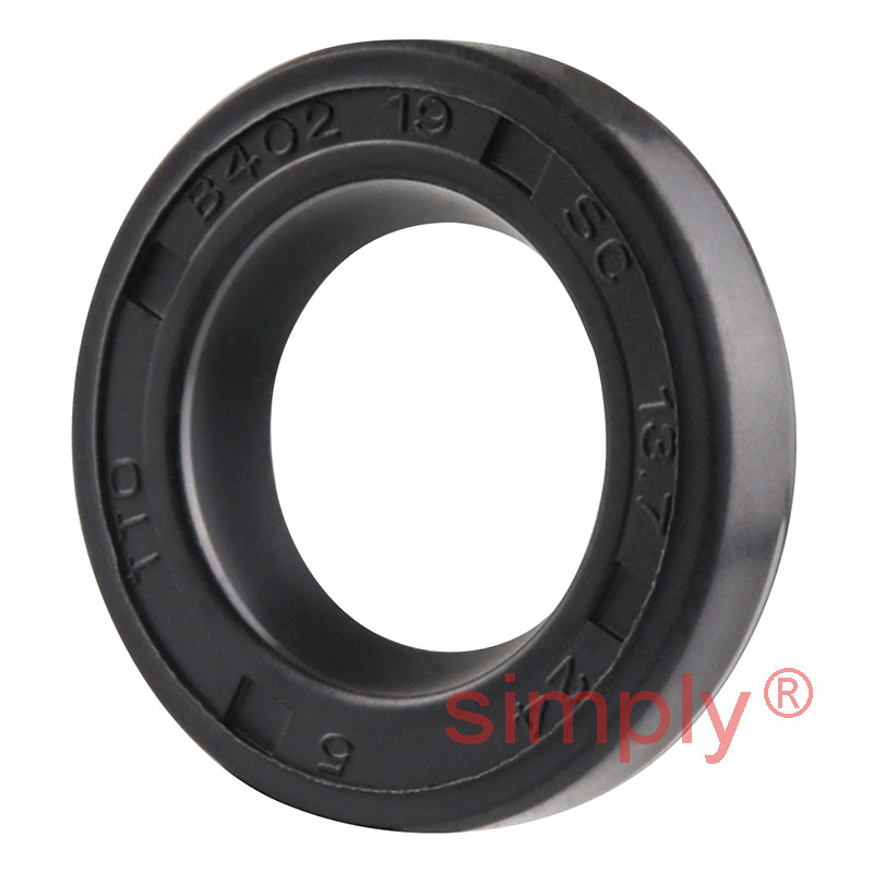 13.7x24x5mm Nitrile Rubber Single Lip Rotary Shaft Oil Seal SC / R21