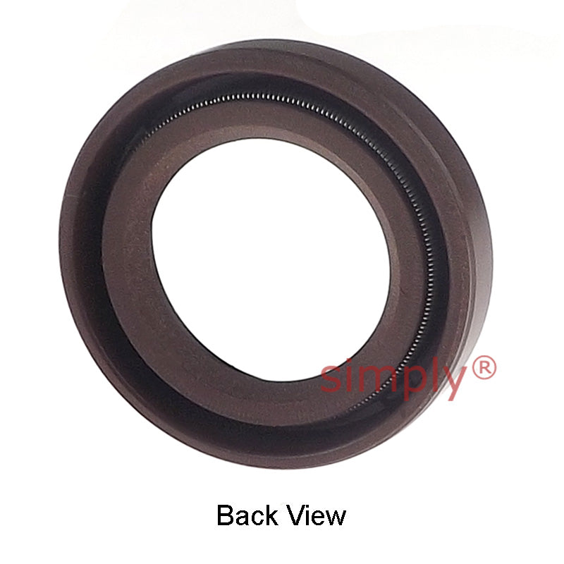 15x24x5mm SC / R21 Single Lip FKM Rubber Metric Rotary Shaft Oil Seal with Garter Spring