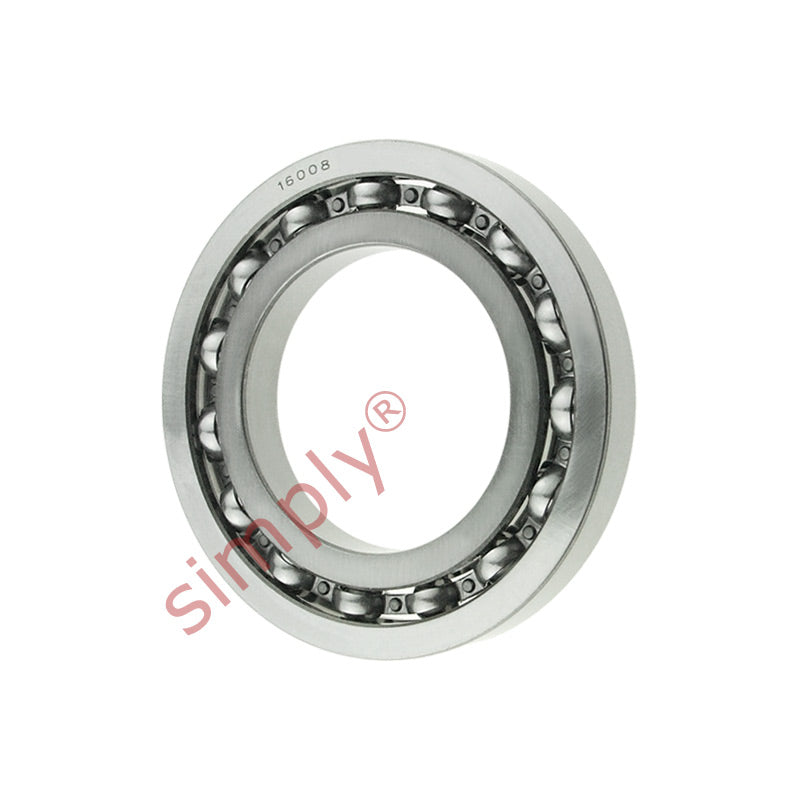 16008 Budget Open Type Deep Groove Ball Bearing 40x68x9mm