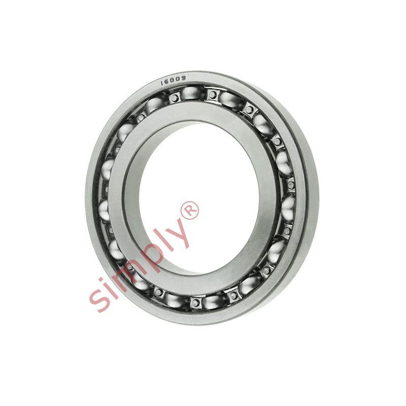 FAG 16009 Open Deep Groove Ball Bearing 45x75x10mm