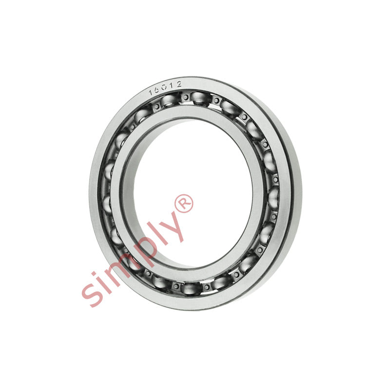 16012 Budget Open Type Deep Groove Ball Bearing 60x95x11mm