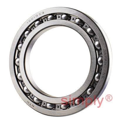 Major Brand 16013C3 Open Deep Groove Ball Bearing 65x100x11mm