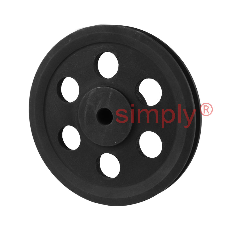 106X1SPZ 106mm Pitch Diameter SPZ Section Pulley with 1 Groove Pilot Bore